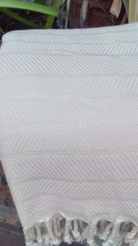 Asciugamano Sauna Hammam ILVA in cotone di bambù – Asciugatura rapida e leggero – Bianco - 180x100 cm