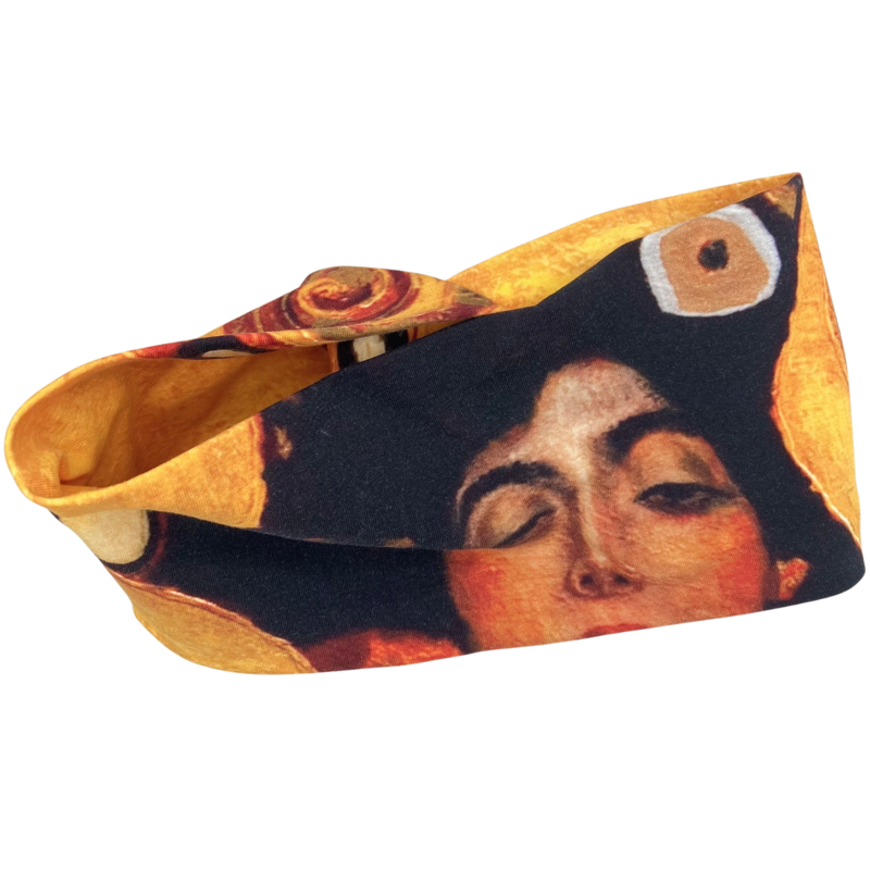 Gustav Klimt accessory hair band Cotton Jersey