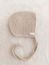 Merino-Mütze Sand