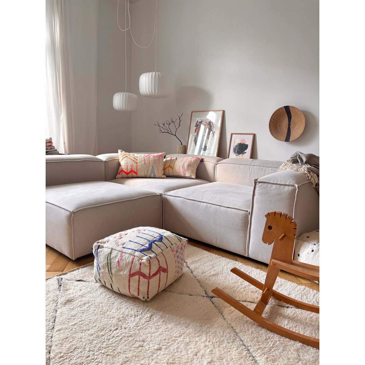 LEY! Floor cushion - Mini - Colorful Line - FAIR