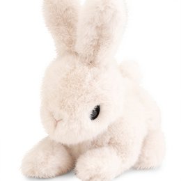 Jouet en peluche, le petit lapin blanc le plus doux (20 cm)