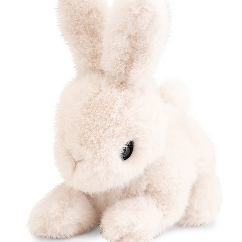Jouet en peluche, le petit lapin blanc le plus doux (20 cm)