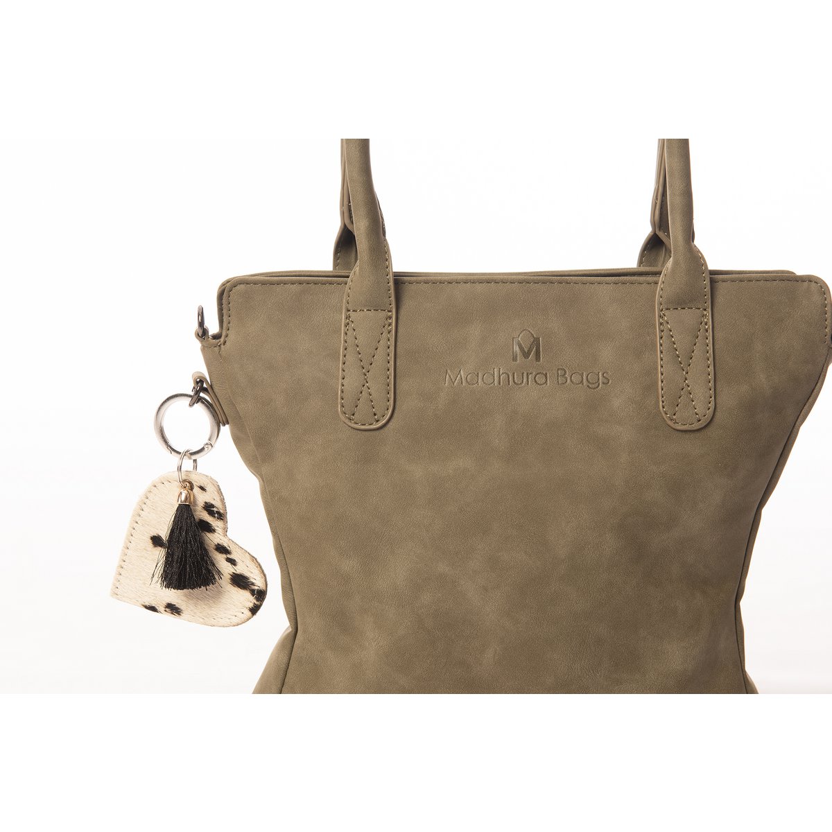 Hand/shoulder bag dark green