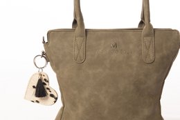 Hand/shoulder bag dark green