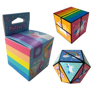 Eenhoorn magische puzzelkubus