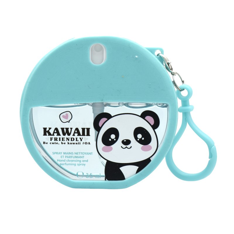 Spray Nettoyant pour les Mains Kawaii avec Porte-clés – 35 ml