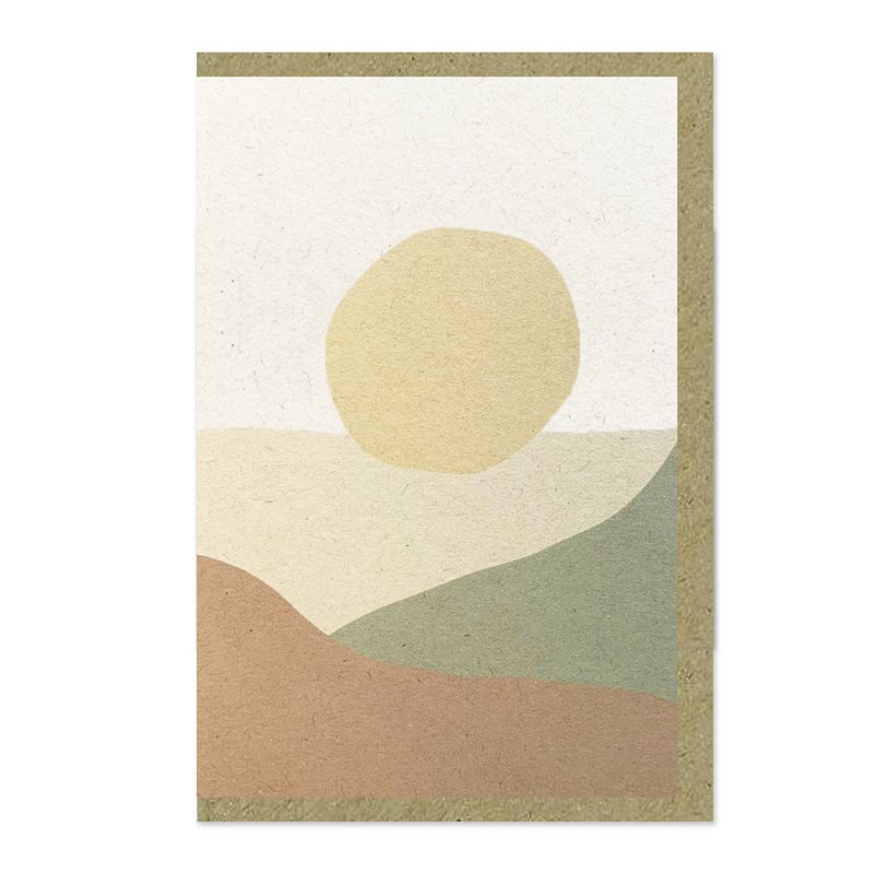 Postcard Shape | Sun | eco