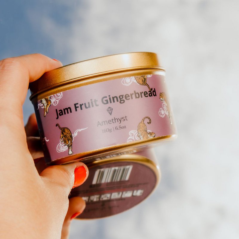 Quote candle in gold tin – Choose to shine
