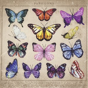 Servietten "Papillons"
