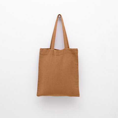 Clay Linen Tote Bag