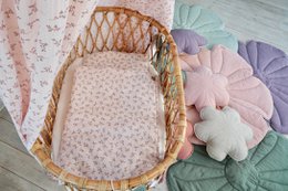 Musselin Baby Wickeldecke "Creme"