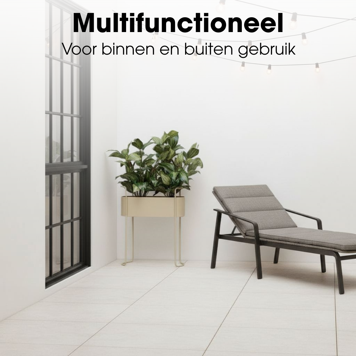 Maceta interior Moritz Beige