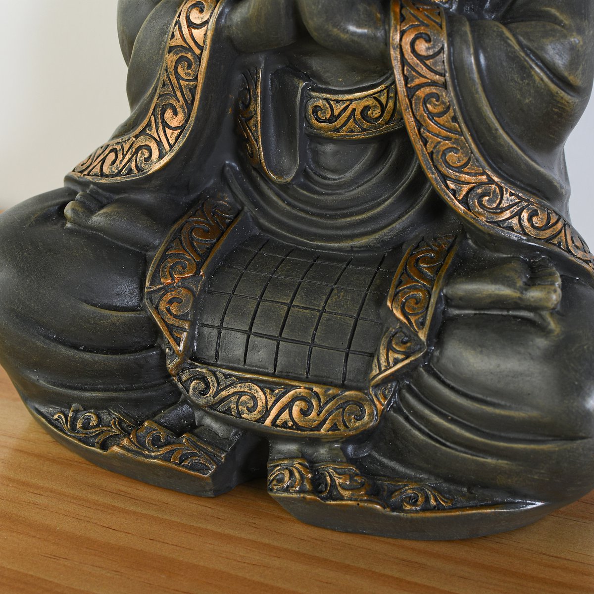 Gran estatua Buda Meditación-Decoración de Zen y Feng Shui-Broing una atmósfera espiritual y relajante a su estatua de interiores.