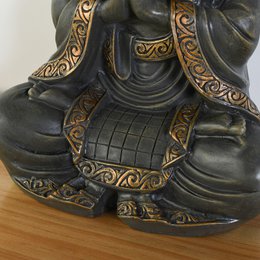 Gran estatua Buda Meditación-Decoración de Zen y Feng Shui-Broing una atmósfera espiritual y relajante a su estatua de interiores.
