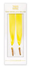  Bright yellow shoelaces with a unique lemon design, perfect for adding a pop of color to any shoe.