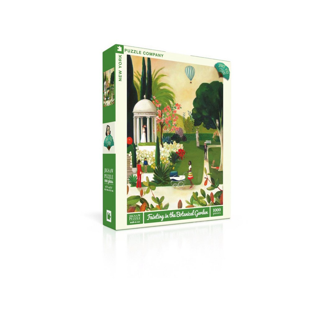 New York Puzzle Company Puzzel Fainting in the Botanical Garden - 1000 stukjes