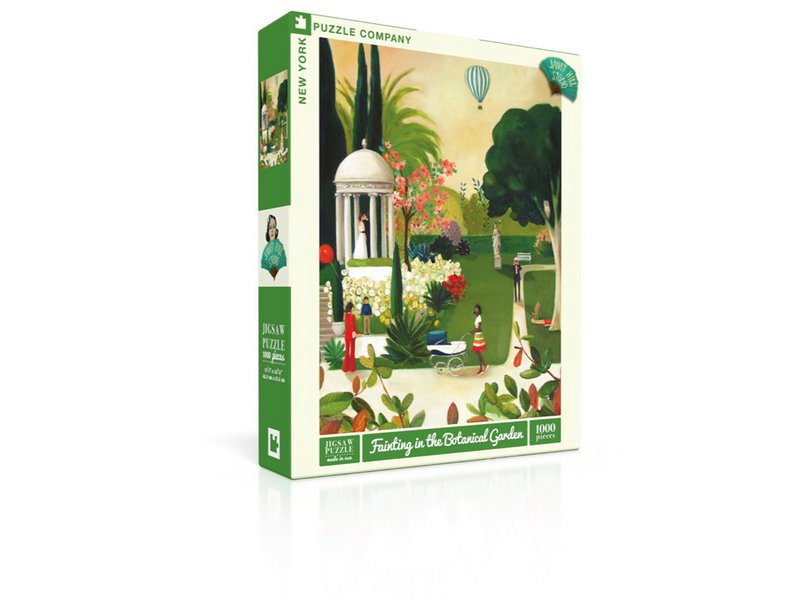 New York Puzzle Company Puzzel Fainting in the Botanical Garden - 1000 stukjes