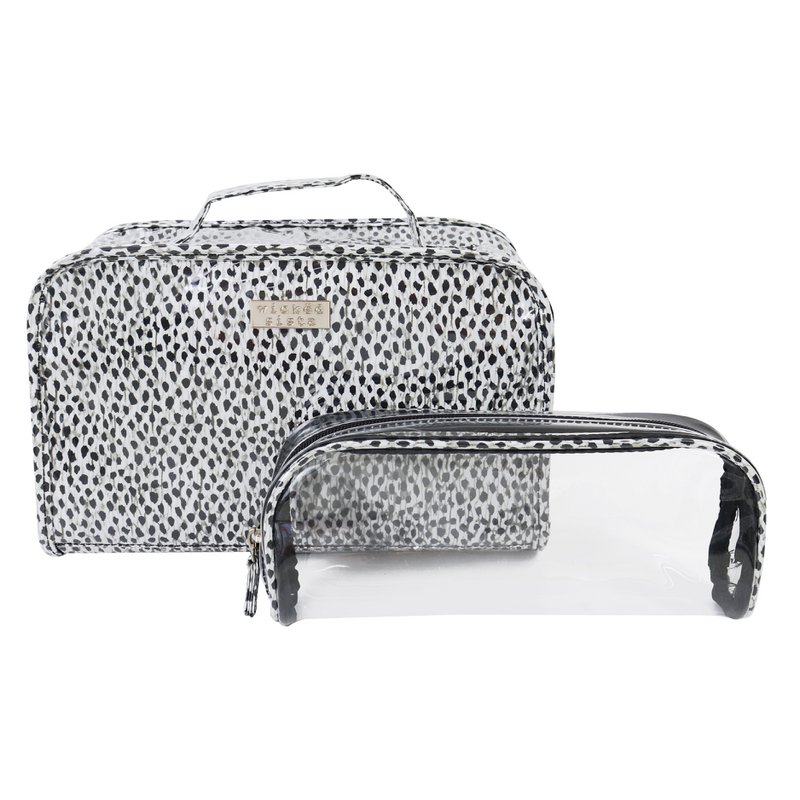 Kosmetiktaschen Set Safari Grand ensemble de trousses de maquillage 2 en 1