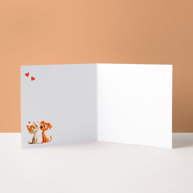 Greeting card | Love is ... you and me!