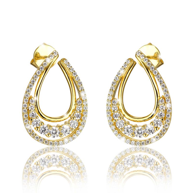 Øreringe Elipse Gold