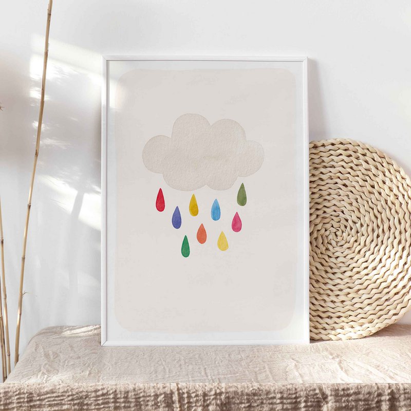 Stampa d'arte "Bunte Wolke" | dimensioni diverse