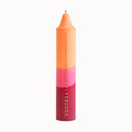 Adventskerzen, Orange, nackte Herbstfarben