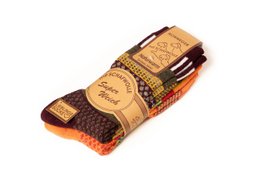 2 pairs 45% wool socks colorful s design 2 couple