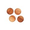 Handmade Coaster  Ø9 cm - Eco-friendly - Khaya Wood