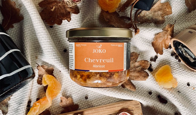 Terrine de chevreuil à l'abricot