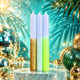 Dip Dye Glitter * Under the mistletoe