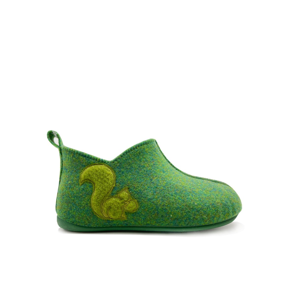 thies 1856 ® Kids PET Slipper Boot vegan green