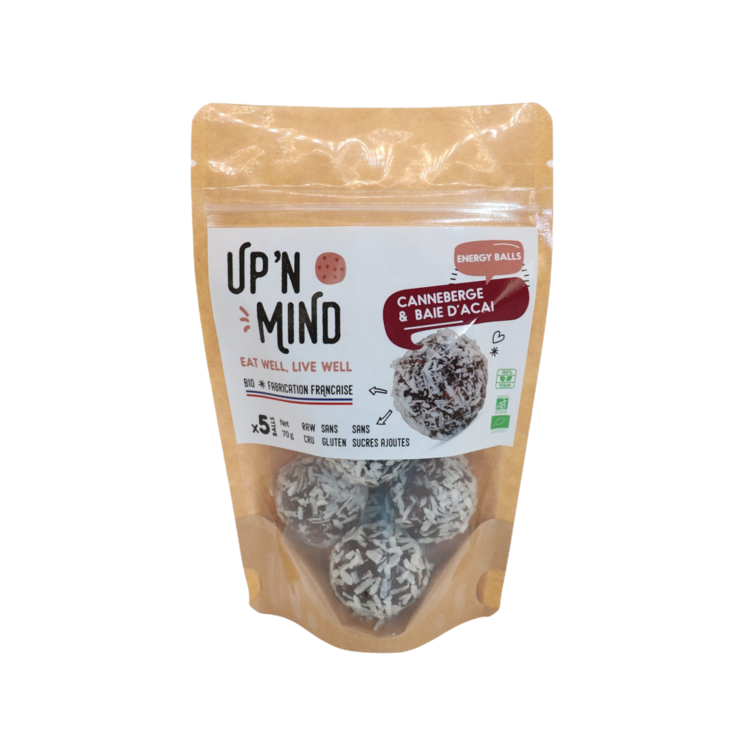 Energy Ball - CRANBERRY & ACAI - Pack of 5pc