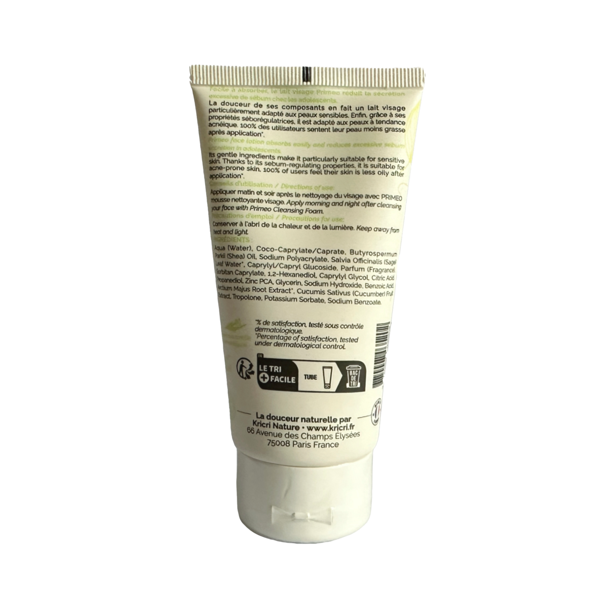 Face Milk Primeo Hydracalmant Ado Impiezioni e Séboregolator 75ml