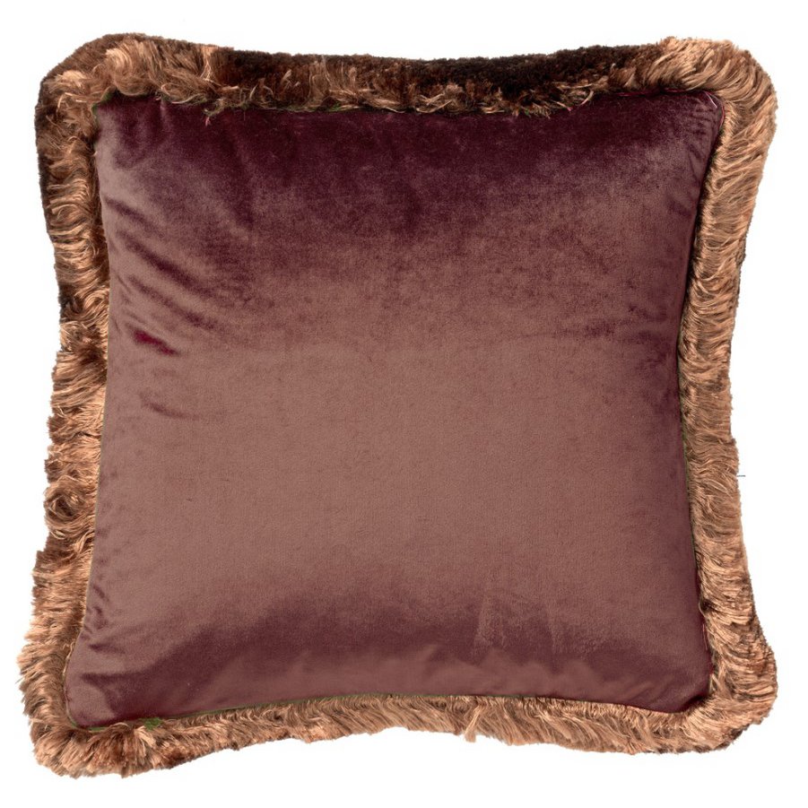BIJOU | Cushion | 45x45 cm Merlot | Red | Hoii | With luxury inner cushion