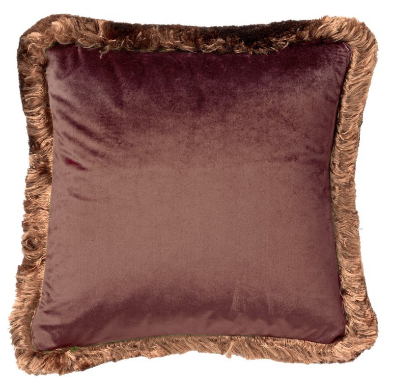 BIJOU | Cushion | 45x45 cm Merlot | Red | Hoii | With luxury inner cushion
