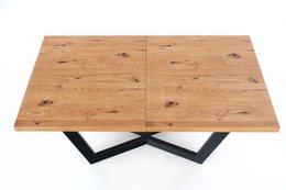 Hautvillers Extendable Dining Table Wood Color