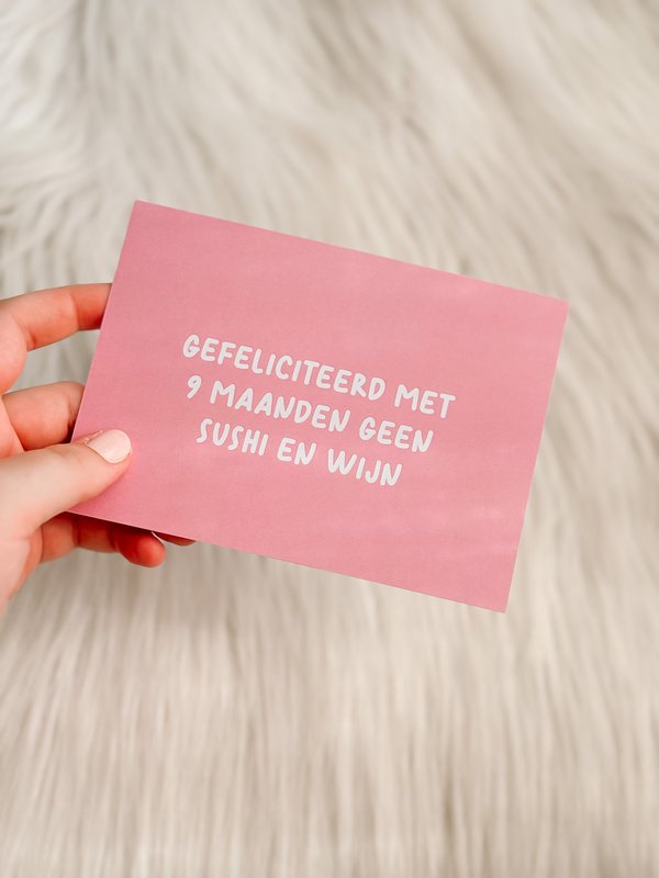 Sushi en wijn