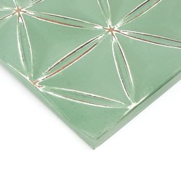 Grøn diamant geometrisk diamantvægpanel til moderne boligindretning