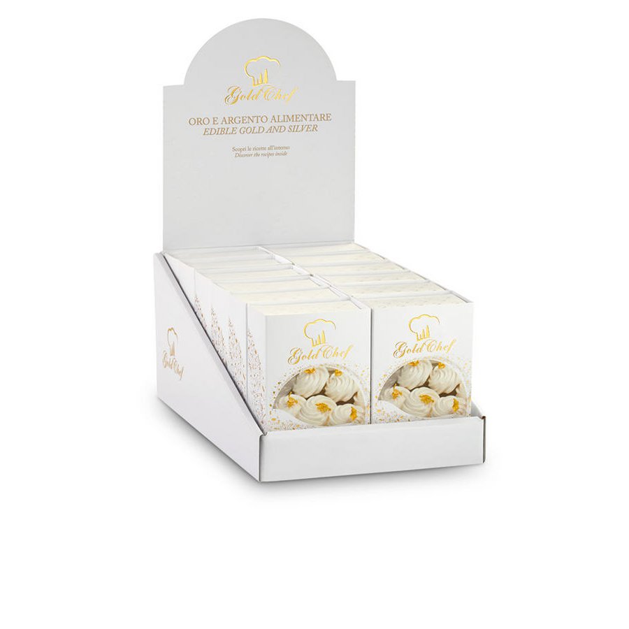 125mg essbare GOLDFLAKES 23kt