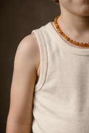 Wollen Kinderhemd - Merinowol - Naturel