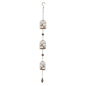 Hanging decoration metal Cages L110 cm bird L 60 cm SAVEX