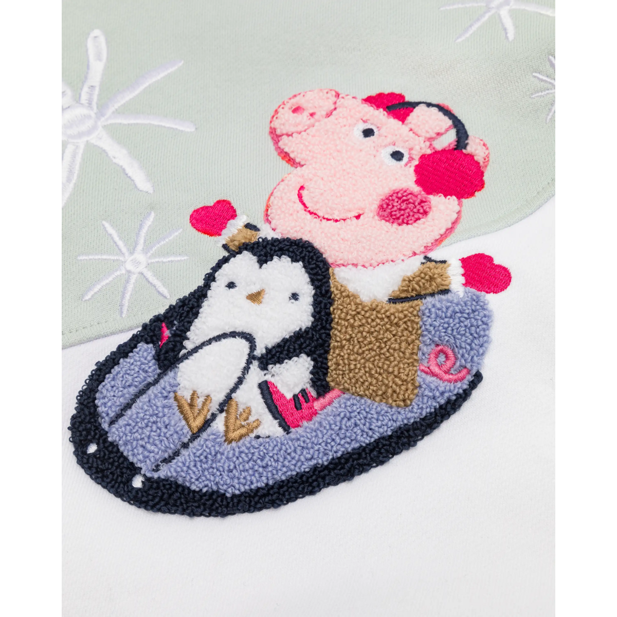 koaa – Peppa Wutz “Winter Time” – Jersey azul/blanco