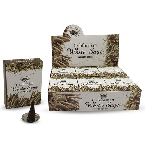 Green Tree Californian White Sage Cones