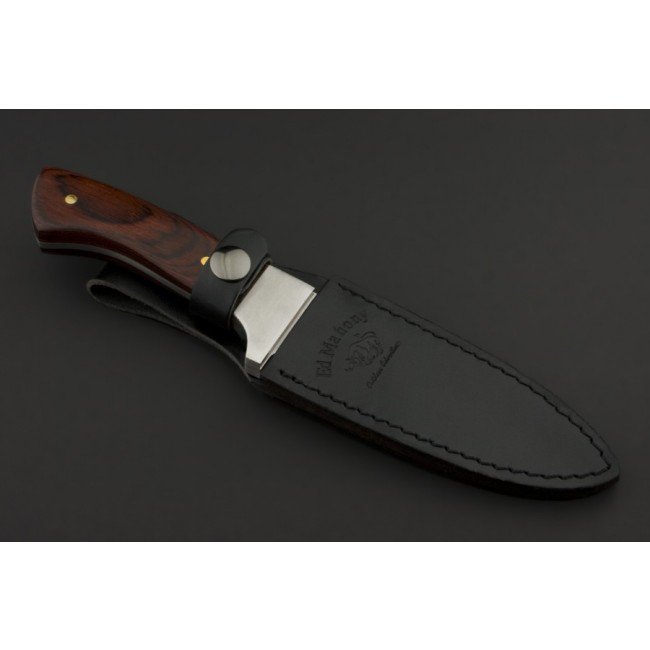 ED MAHONY Red Prairie Hunter, couteau de chasse, 440A