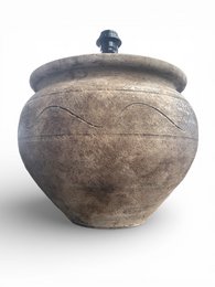 Terra Bruta - Håndlavet Terracotta Bordlampe - Håndlavet i portugal