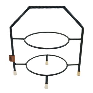 Etagère - 2 plates - Black
