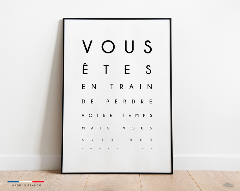 Poster You are wasting your time