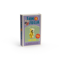 Minis - Teddy bear - scale 1:12 - Sam & Julia - The Mouse House
