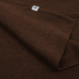 Coperta per neonati in lana / Coperta per bambini lavorata a maglia - Lana Merino - Bruna