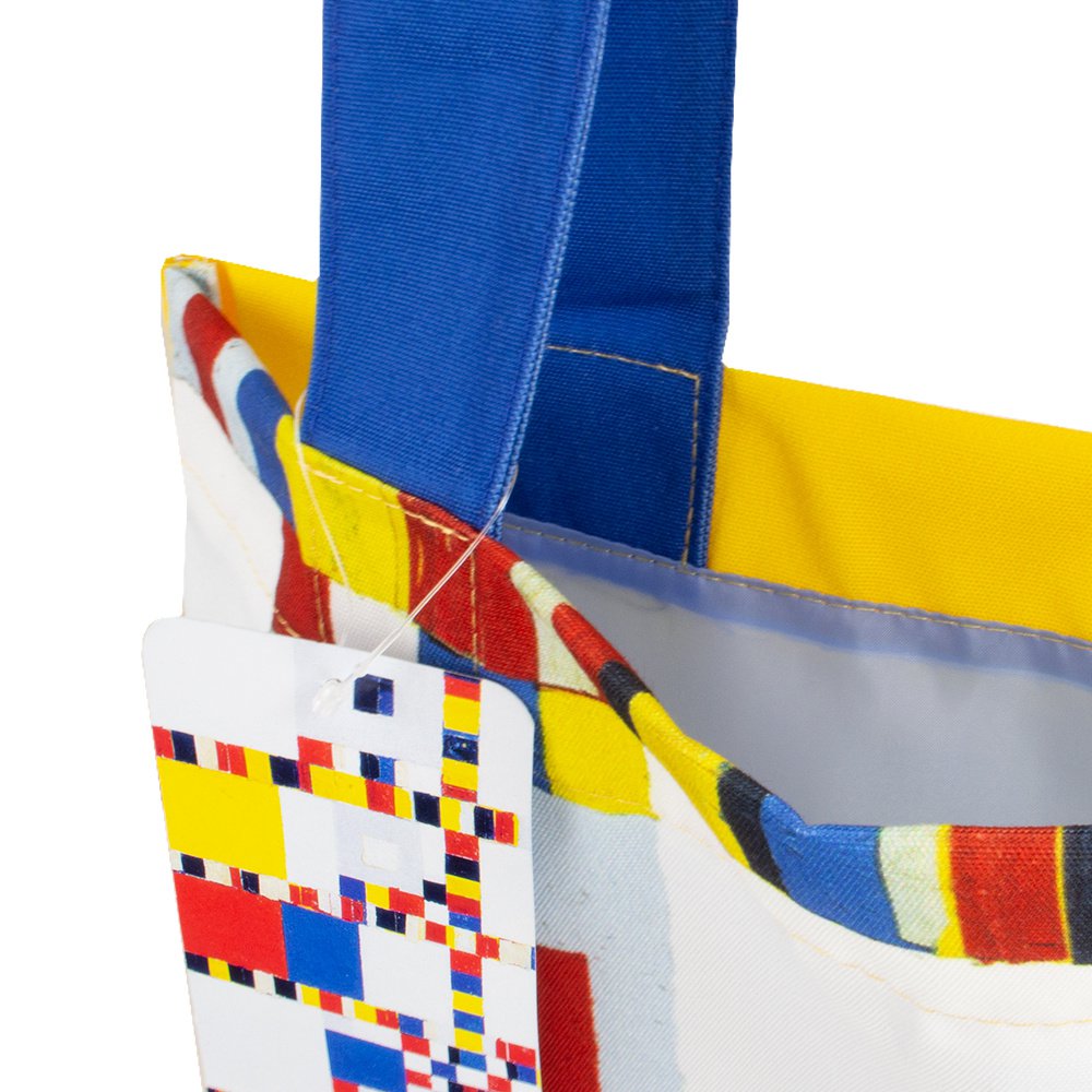 Bomuldsstoftaske Luxe, Mondriaan Victory Boogie Woogie